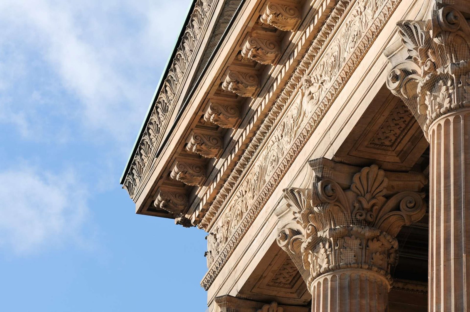 The Alte Nationalgalerie Berlin Building's Architectural Side
