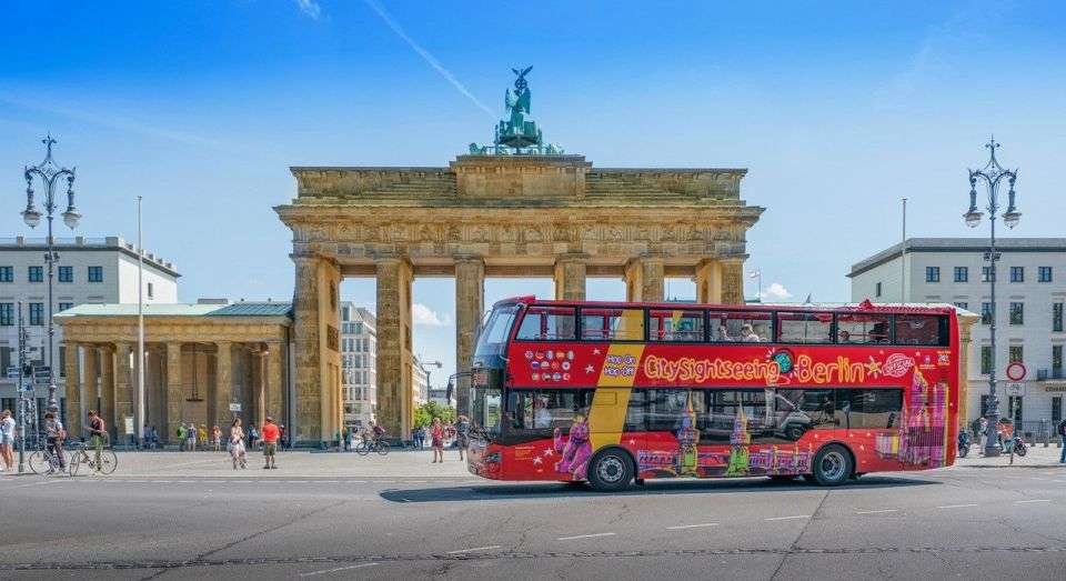 Berlin: City Sightseeing Hop-On Hop-Off Bus Tour