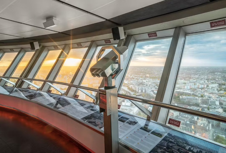 Observation deck Berlin Tv Tower